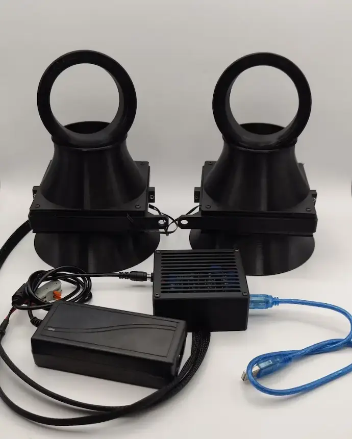 Simulateur vent + vibrations simracing