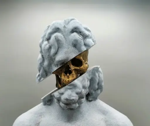 [bustezeusskull] Zeus skull bust